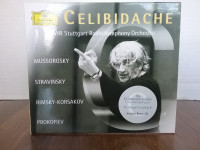 CD 4 Box Set -Celibidache SWR Stuttgart Radio Symphony Orchestra