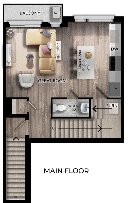 Assignment Sale - Cobourg Stacked Townhome (2Bdrm, 1.5Baths) in Condos for Sale in Oshawa / Durham Region - Image 2