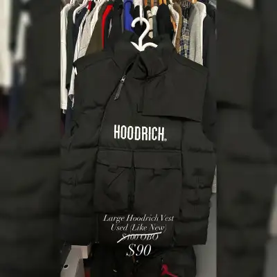 Hoodrich (Used) Like New (Large) Vest, View more