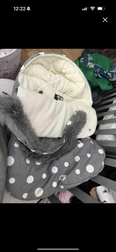 Good condition blizzed bag for car seat and stroller, View more