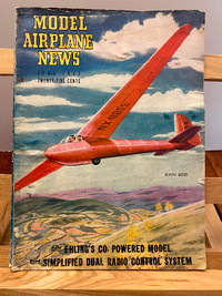 Two Vintage Model Airplane Magazines