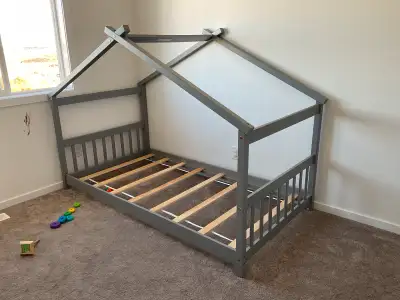 house twin bed frame , View more