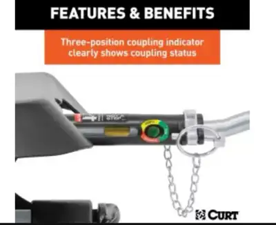 Curt Q20 5th Wheel Hitch. It mounts in the bed of a pickup truck to rails mounted on bed of truck fo...