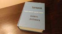 Dictionnaire Moderne Larousse Anglais/Français