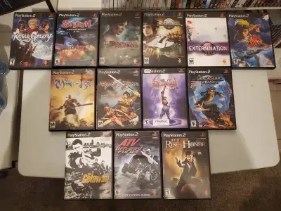 PS2 Sony First Party Games Bundle JAX DAXTER ROGUE GALAXY GENJI, View more