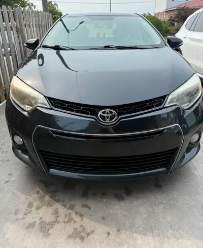 2015 Toyota Corolla S I am selling my 2015 Toyota Corolla S which has 170,000 km, most of which are...