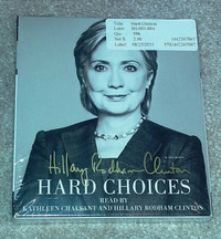 Hard Choices by Hillary Rodham Clinton (2014, CD, Abridged) NEW