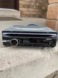 Sony car radio 
