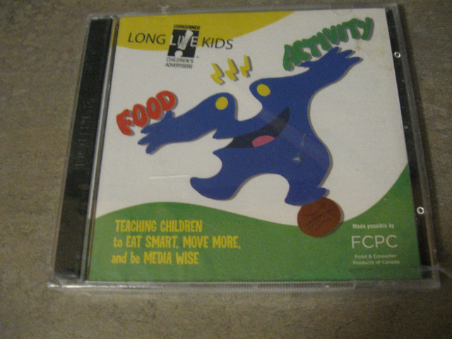 Long Live Kids' Food Activity cd-rom in PC Games in City of Halifax
