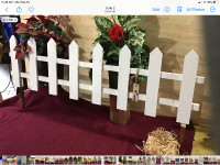 Small scale picket fence