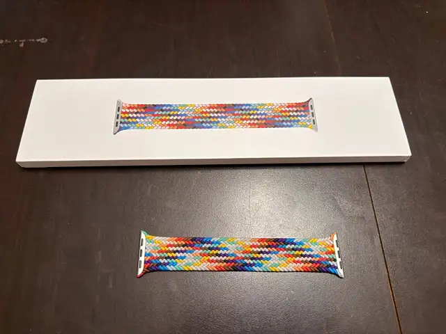 Apple Watch pride band (braided solo loop)62864362033153129