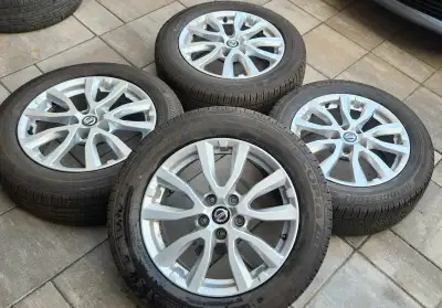 Tires size 225/65 R17 Rims size 17x7 ET35 Center Bore (DIA): 66.1 mm PCD: 5x114.3 Offset 35 tires Do...
