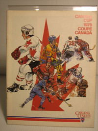 1976 CANADA CUP CARLING O'KEEFE BREWERIES PREVIEW MAGAZINE