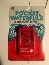 Milton Bradley Pocket Waterfuls 1987 Tic Tac Toe