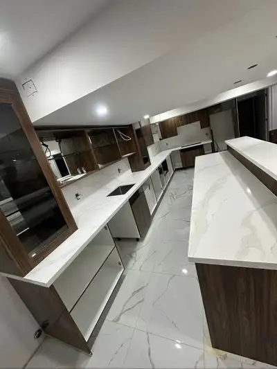 ⭐White Quartz Kitchen Countertop | Installation Available⭐, View more