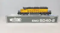 Kato N Scale Custom CP Rail SD40-2 Loco Road #5429