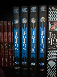 Mangas de la série Jojo à vendre (version anglaise)