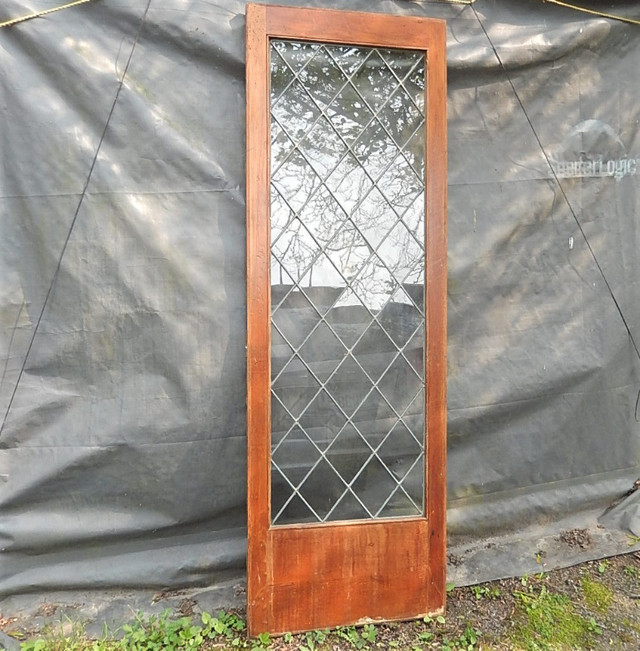 Porte Vitres dans plomb 70" dans Portes, fenêtres et moulures  à Ouest de l’Île - Image 2