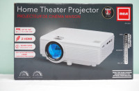 Video Projector by RCA–NEW in box –picture size up to 150 inches