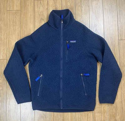 Patagonia Retro High Pile Sherpa Fleece Jacket Navy - Mens XL, View more