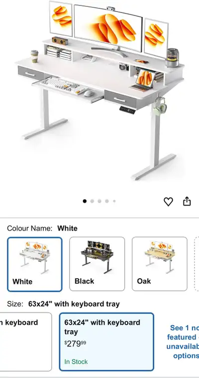 sit stand desk New, View more