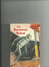 The Runaway Robot  Lester Del Rey 1968 Paperback 188 pages