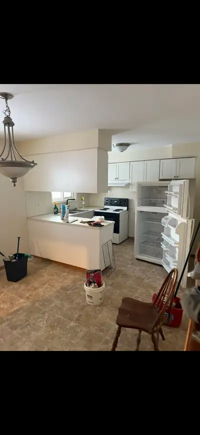 I have a 3 bedroom 1 bathroom main floor of a house for rent with parking and a huge backyard messag...