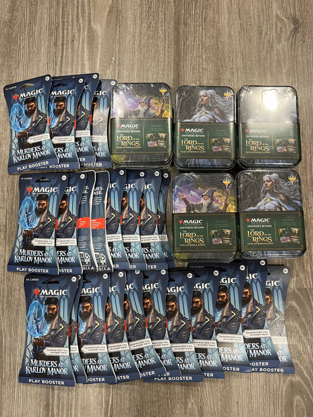 Magic the Gathering Boosters and Tins! in Arts & Collectibles in Oshawa / Durham Region