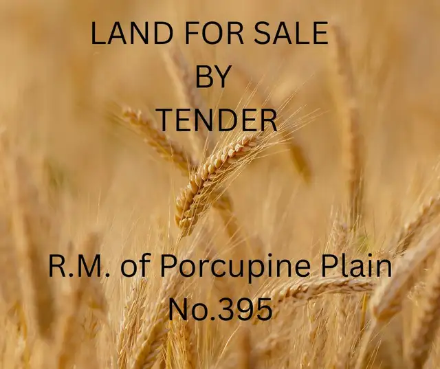 LAND FOR SALE BY TENDER