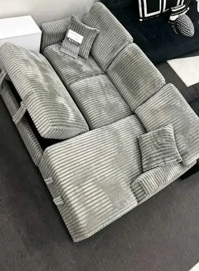 Modern Grey Sectional Sofa Couch For Sale, View more