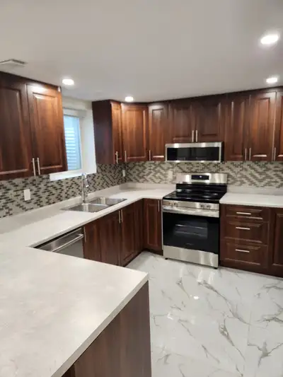 Brand New Basement Apartment Legally Built - 3 bedroom & 2 full washrooms. Located steps from beauti...