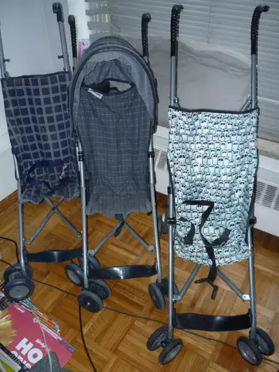 Gently used baby strollers + more for sale.           5304, 5003, View more