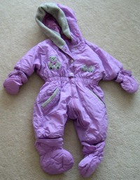 Toddler's snow suit