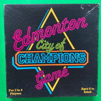 1990 Edmonton City of Champions Board Game- excellent