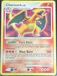 2007 Holo Charizard Pokémon Card 3/132