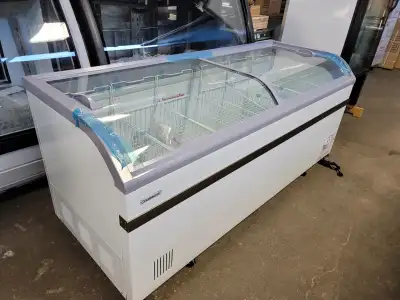 Commercial 79" Double Door Display Chest Freezer/Refrigerator, View more