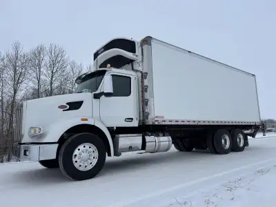 2023 Peterbilt 567 T/A Reefer Truck Paccar 455hp Paccar 12 speed automatic 504,000 kms 7735 hours 14...