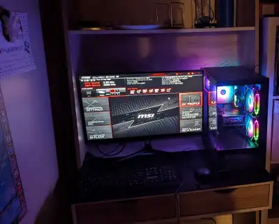 full pc set up mouse keyboard pc better than 4080 1440p monitor, View more