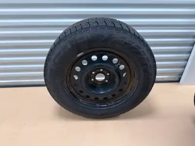 Set of 4 Tires with rims 190$ for all Winter tires Hercules Size: 235/65 R18 Located in my storage....