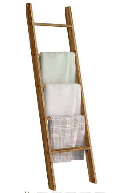 5-Tier Ladder Shelf / Blanket Ladder, View more