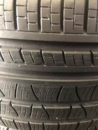 2 x 255/50/19 PIRELLi scorpion verde all season Run Flat tires %