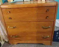 Antique dressers and mirror