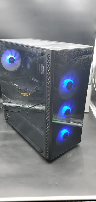 CUSTOM GAMING PC AMD RYZEN 5 2600 CPU/16GB RAM/500 GB SSD M2/GTX 1660 6GB/WI-FI /WIN 11 CONDITION: E...