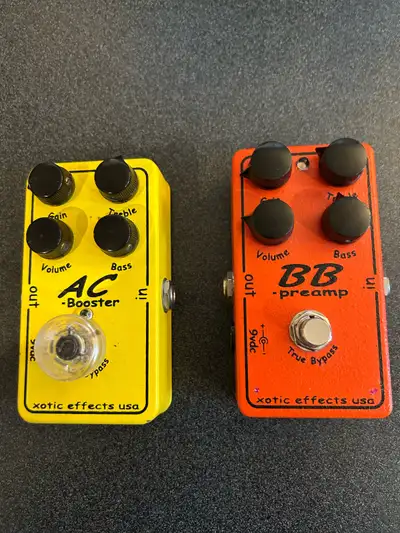 Xotic Effects AC Booster and BB preamp, View more