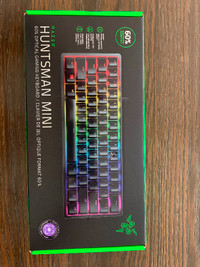 Razer  huntsman mini gaming keyboard