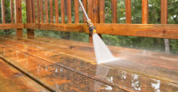 Deck,fence and driveway pressure washer 