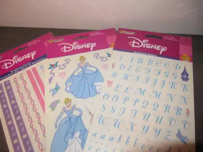 Scrapbooking Stickers - Disney Cinderella, View more