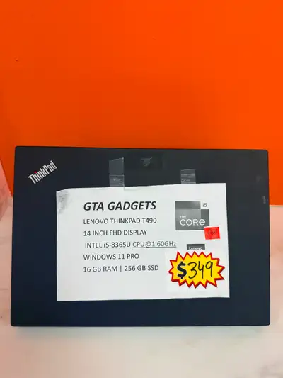 LENOVO THINKPAD T490 "CHECK DESCRIPTION", View more