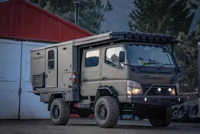 Ready to conquer the unknown? This meticulously built 2007 JDM Mitsubishi Fuso Canter Guts 3.0TD AWD...