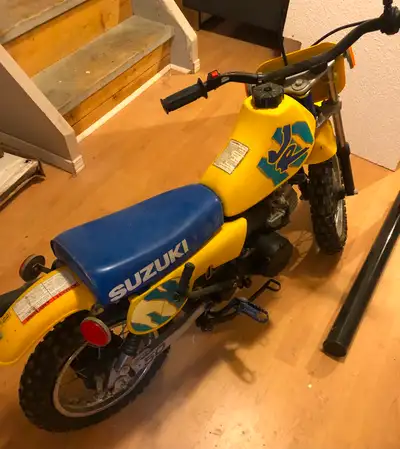 Original bike from the late 80s early 90s. Can’t recall exact year. Stored in the garage or basement...